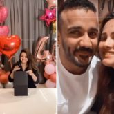 Anita Hassanandani rings in her 40th birthday with husband Rohit Reddy