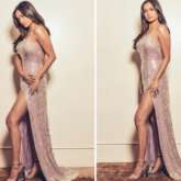Ankita Lokhande sets the internet ablaze in backless sequin gown with thigh-high slit