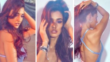 Disha Patani sizzles in backless trappy sequin top and denim skirt in scintillating pictures