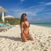 Disha Patani soaks in the sun flaunting her bikini body in Maldives 