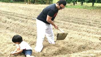 Earth Day 2021: Kareena Kapoor Khan shares pictures of her ‘favourite boys’ Saif Ali Khan and Taimur Ali Khan planting trees 