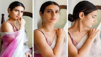 Fatima Sana Shaikh opts for silk organza saree worth Rs. 18,500 for Netflix’s Ajeeb Daastaans promotions
