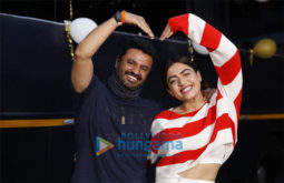 On the sets of the movie Goodbye