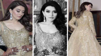 Hansika Motwani oozes desi glamour in embellished gown at her brother’s sangeet