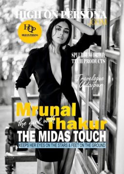 Mrunal Thakur On The Cover of High On Persona