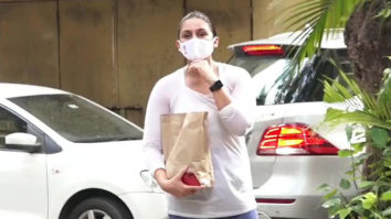 Huma Qureshi spotted at Juhu