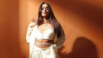 Ileana D’Cruz joins the midriff flossing trend with her all-white look for The Big Bull promotions