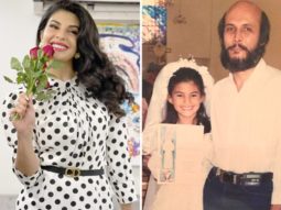 Jacqueline Fernandez shares her childhood picture with her father on his birthday
