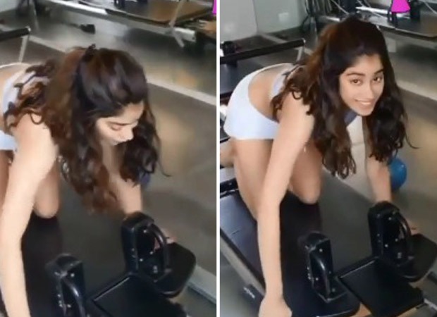 Janhvi Kapoor croons Katrina Kaif's 'Sheila Ki Jawani' to motivate herself during pilates, watch video