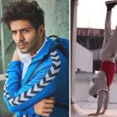 Kartik Aaryan does a perfect headstand, leaving fans amazed with his fitness regime