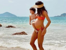 Lisa Haydon shares picture in bikini flaunting her baby bump