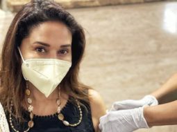 Madhuri Dixit receives the second dose of COVID-19 vaccination