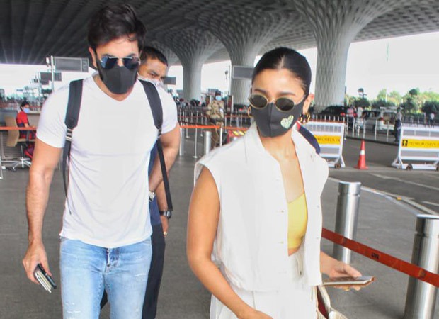 PHOTOS Alia Bhatt and Ranbir Kapoor spotted at the airport before flying off to the Maldives