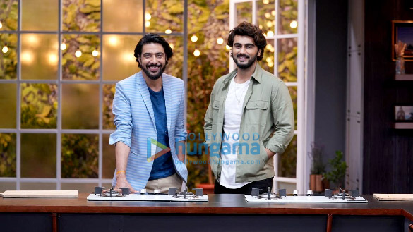 photos arjun kapoor and tahira kashyap snapped on the sets of you got chefd 2