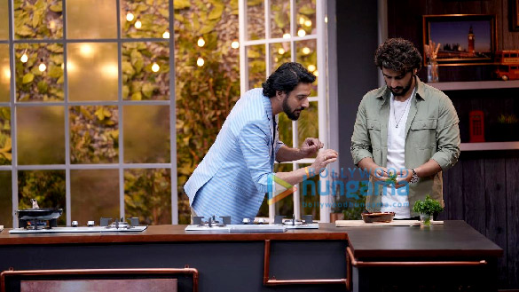photos arjun kapoor and tahira kashyap snapped on the sets of you got chefd 3