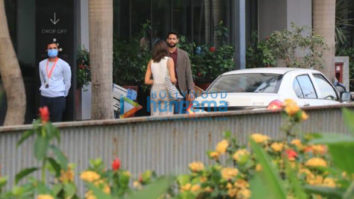 Photos: Deepika Padukone and Siddhant Chaturvedi snapped at shoot location in town