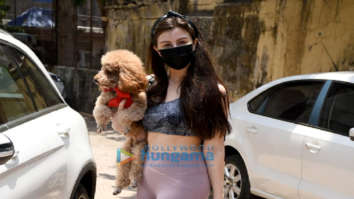 Photos: Giorgia Andriani spotted at Pilates studio