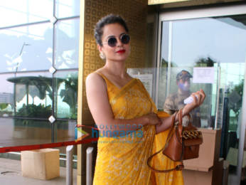 Photos: Kangana Ranaut, Gauahar Khan, Zaid Darbar and Ahan Shetty snapped at the airport