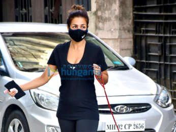 Photos: Malaika Arora spotted on a morning walk