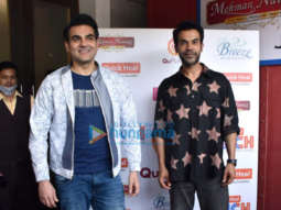 Photos: Rajkummar Rao snapped on sets of Arbaaz Khan’s chat show in Juhu