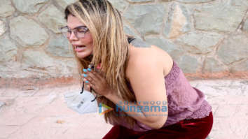 Photos: Rakhi Sawant snapped in Lokhandwala