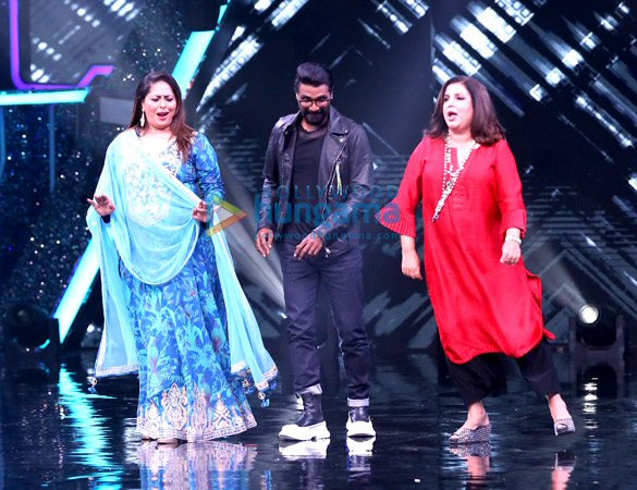 photos remo dsouza farah khan geeta kapoor on the sets of super dancer chapter 4 1