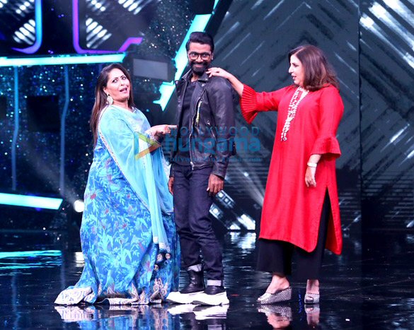 Photos: Remo D’Souza, Farah Khan, Geeta Kapoor on the sets of Super Dancer Chapter 4 Photos: Remo D’Souza, Farah Khan, Geeta Kapoor on the sets of Super Dancer Chapter 4