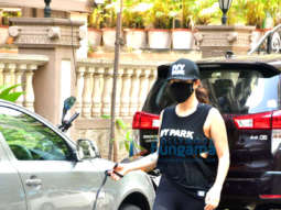 Photos: Sophie Choudry spotted on a morning walk