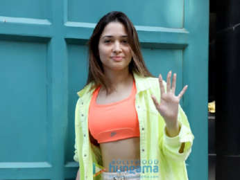 Photos: Tamannaah Bhatia snapped at Maddock office in Santacruz