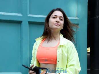 Photos: Tamannaah Bhatia snapped at Maddock office in Santacruz