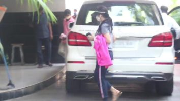 Preity Zinta spotted in Bandra