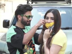 Rahul Vaidya & Disha Parmar spotted at Croma in Andheri