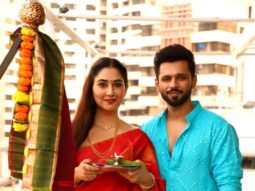 Rahul Vaidya and Disha Parmar celebrate Gudi Padwa the traditional way