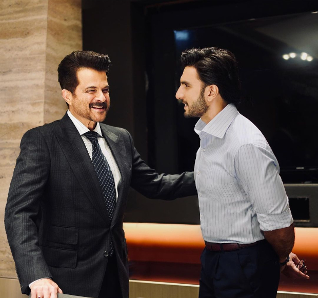 Ranveer Singh calls Anil Kapoor 'legend of an artist' after shooting a campaign 