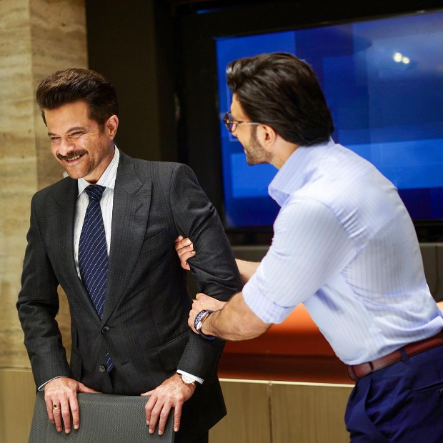 Ranveer Singh calls Anil Kapoor 'legend of an artist' after shooting a campaign 