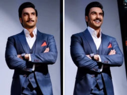 Ranveer Singh cleans up nice in sharp blue suit