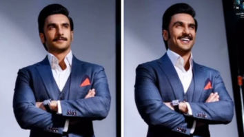 Ranveer Singh cleans up nice in sharp blue suit