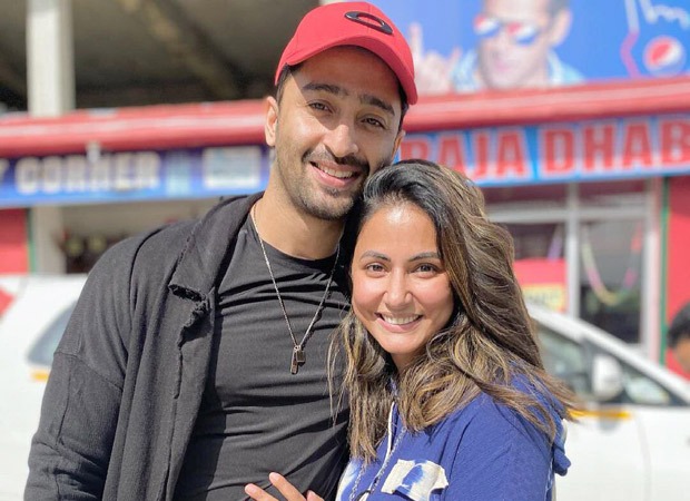 Shaheer Sheikh and Hina Khan hint towards a surprise for their fans as they pose candidly in Kashmir