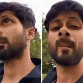 Shahid Kapoor shares goofy video while walking around in backyard without mask
