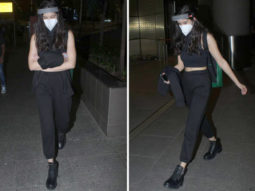 Shanaya Kapoor pairs her all-black casual look with luxury Gucci backpack worth Rs. 1.3 lakhs