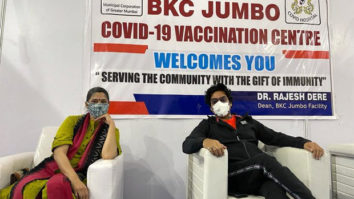 Shefali Shah, Renuka Shahane and Ashutosh Rana receive first dose of the COVID-19 vaccine