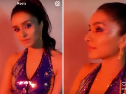 Shraddha Kapoor dons plunging neckline shimmery jumpsuit and flaunts her glowing up in this video