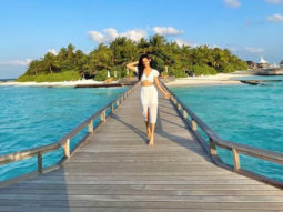 Shraddha Kapoor has breakfast amidst the scenic beauty of Maldives