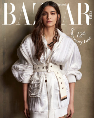 Sonam Kapoor Ahuja On The Cover Of Harper's Bazaar
