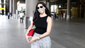 Spotted – Amyra Dastur, Soni Razdan and Shaheen Bhatt at Airport