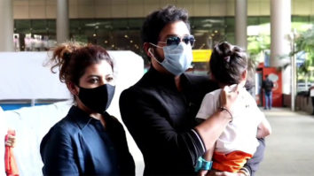 Spotted – Ekta Kapoor, Shreyas Talpade with family at Airport
