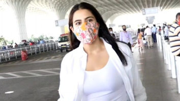 Spotted – Sara Ali Khan with mom, Tamannaah and Sunny Leone at Airport