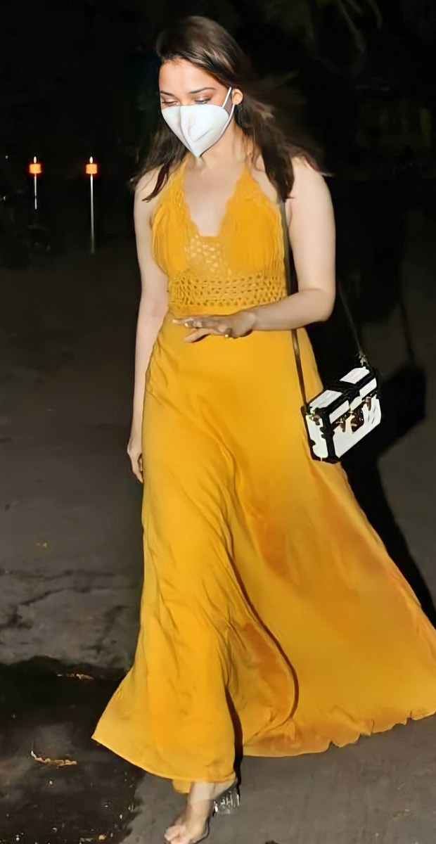 Tamannaah Bhatia sets the summer vibe and radiates in bright yellow maxi dress 