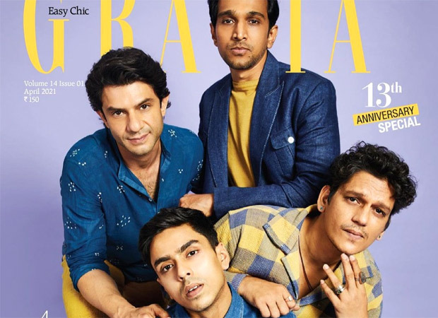 Vijay Varma, Arjun Mathur, Pratik Gandhi and Adarsh Gourav ooze swag as they grace the cover of Grazia