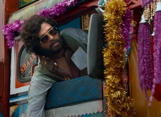 Pushpa: Allu Arjun as Pushpa Raj is ruthless, Rashmika Mandanna makes a blink and miss appearance; watch